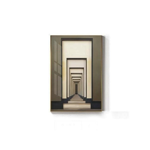 Tableau Industriel Couloir Éternel Déco Indus