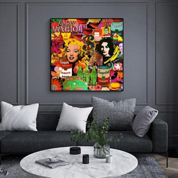 Tableau Industriel Pop'art Déco Indus