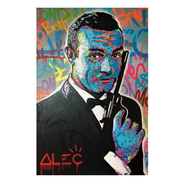 Tableau Industriel James Bond Déco Indus