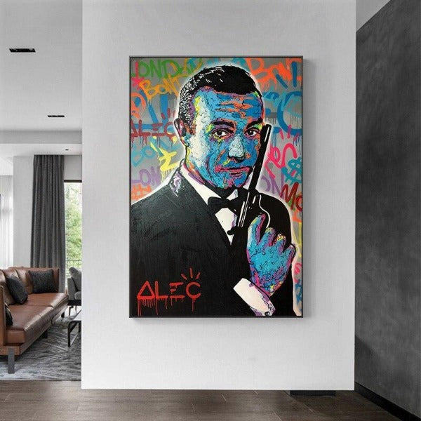 Tableau Industriel James Bond Déco Indus