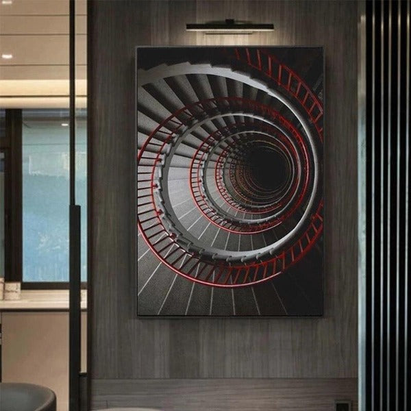 Tableau Industriel Trompe l'Œil Déco Indus