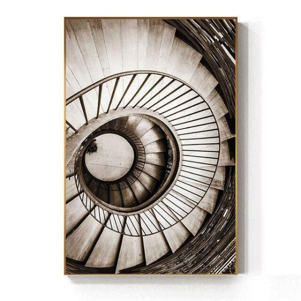 Tableau industriel triptyque rustique