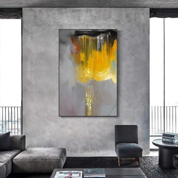 Tableau Industriel Dégradé Contemporain Déco Indus