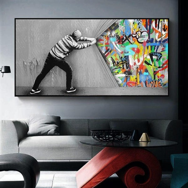 Tableau Industriel Spectacle De Couleurs Déco Indus