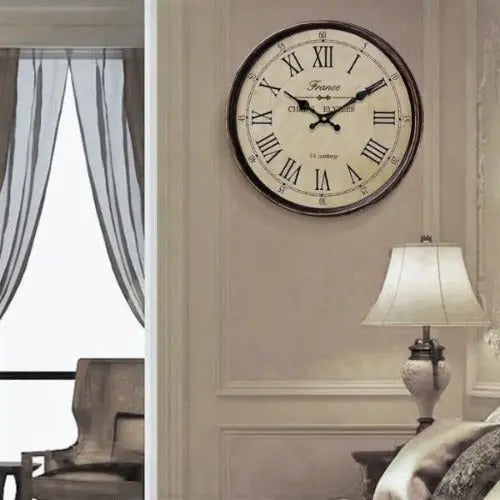 Vieille Horloge Industrielle Déco Indus