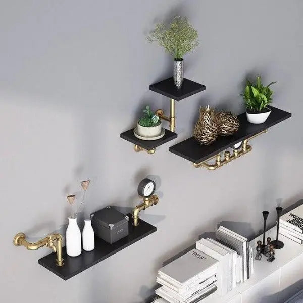 Étagère Murale Industrielle En Métal Déco Indus