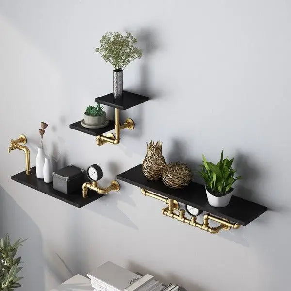 Étagère Murale Industrielle En Métal Déco Indus