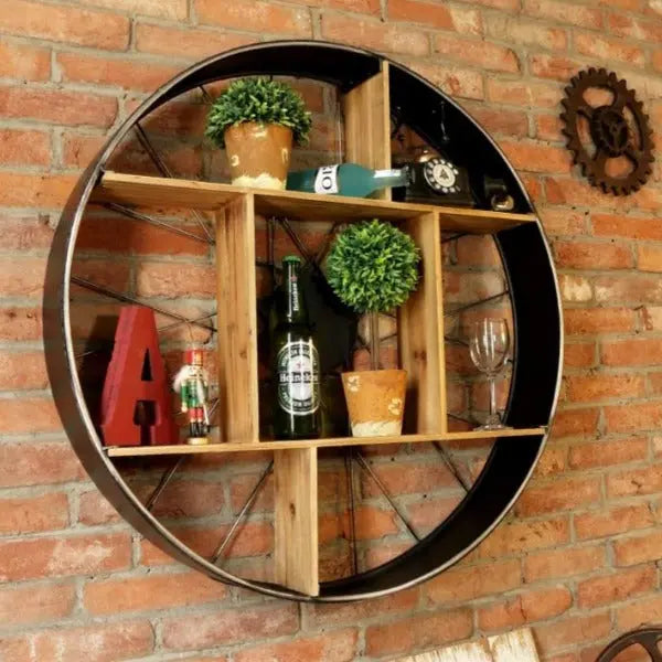 Étagère Murale Industrielle Originale Déco Indus