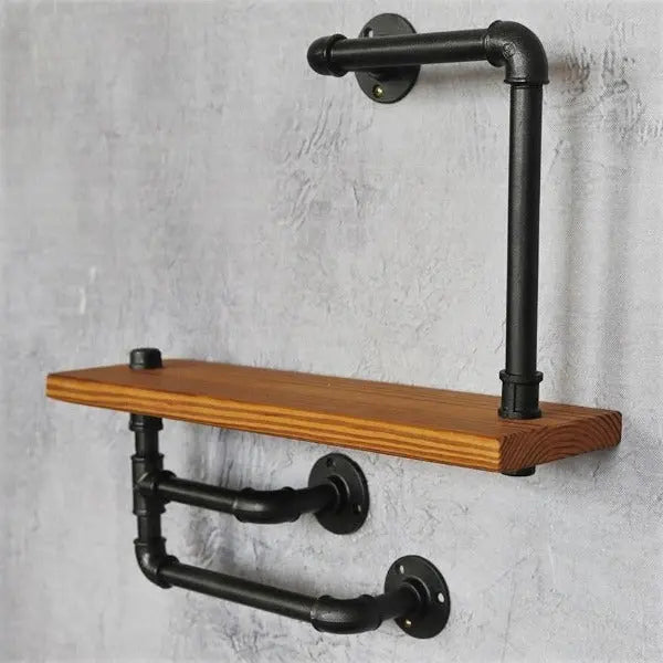 Étagère Murale Industrielle Type Industriel Déco Indus