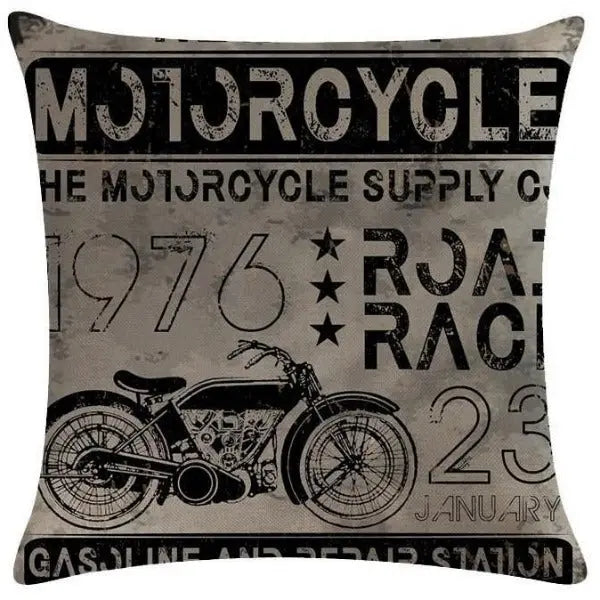 Coussin Déco Design Industriel