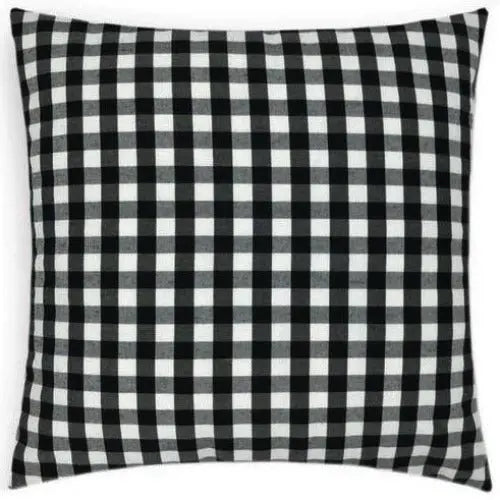 Coussin Noir Et Blanc Industriel Déco Indus (vue 2)