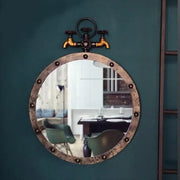 Miroir Industriel Avec Rivets