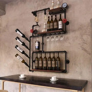 Étagère Murale Industrielle De Bar