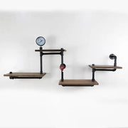 Étagère Murale Industrielle De Salon