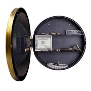 Horloge Industrielle Coffre Secret