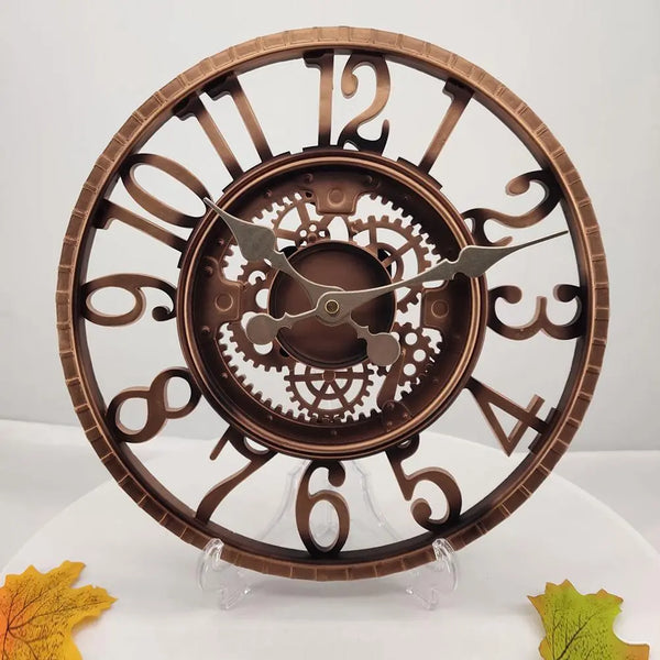 Horloge Industrielle Rétro Déco Indus (vue 2)