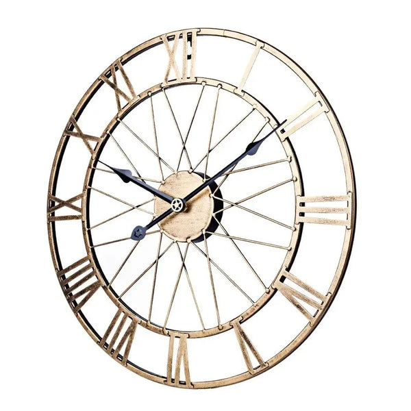 Horloge Industrielle Étoile Déco Indus (vue 9)