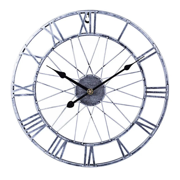 Horloge Industrielle Etoile