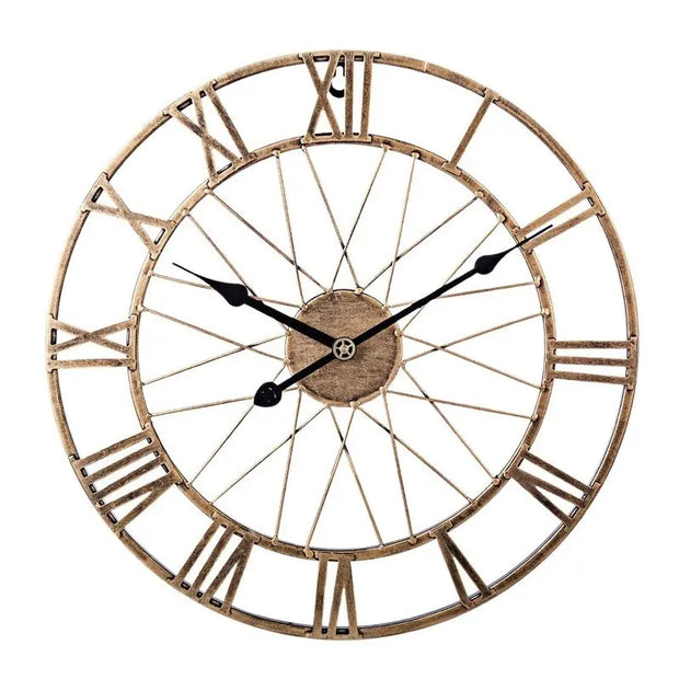 Horloge Industrielle Etoile