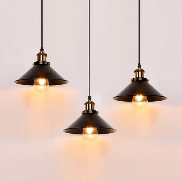 Suspension Industrielle Abat Jour