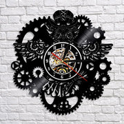 Horloge Industrielle Chouette