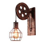 Applique Murale Industrielle Rustique