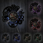 Horloge Industrielle Chouette