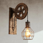 Applique Murale Industrielle Rustique