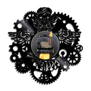 Horloge Industrielle Chouette