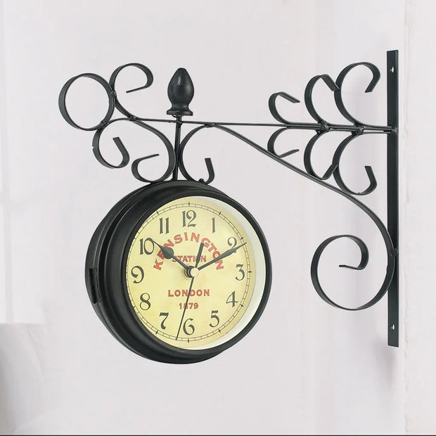 Horloge Industrielle Station