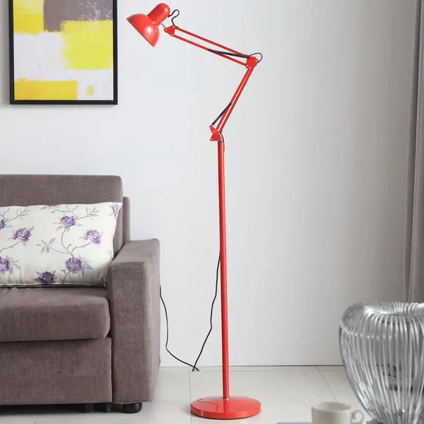 Lampe Industrielle Sur Pied Couleur Déco Indus (vue 4)