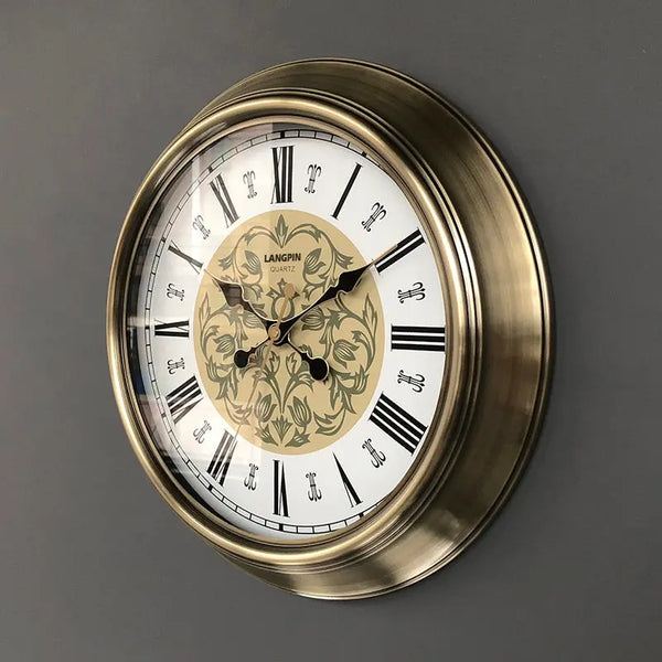 Horloge Industrielle Silencieuse Déco Indus (vue 2)