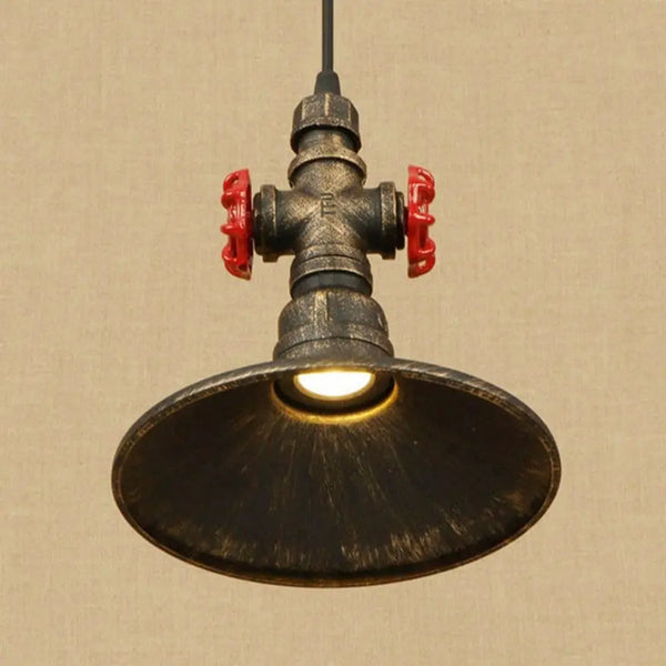 Suspension Industrielle Tuyau Déco Indus (vue 2)