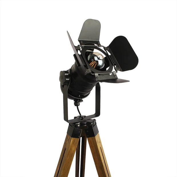 Lampe Industrielle Sur Pied Américaine