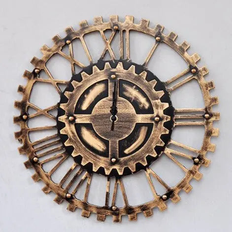 Horloge Industrielle Pignon Déco Indus (vue 2)