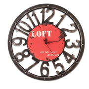 Horloge Industrielle Couleur