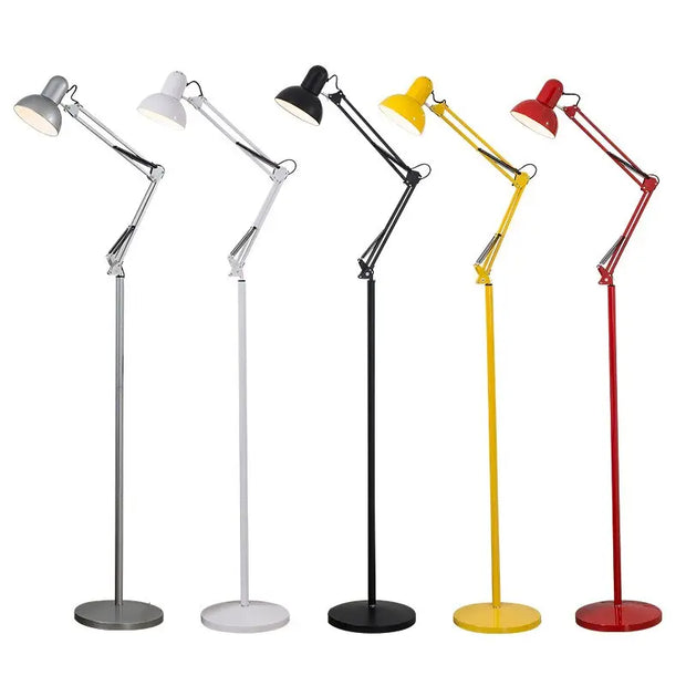 Lampe Industrielle Sur Pied Couleur