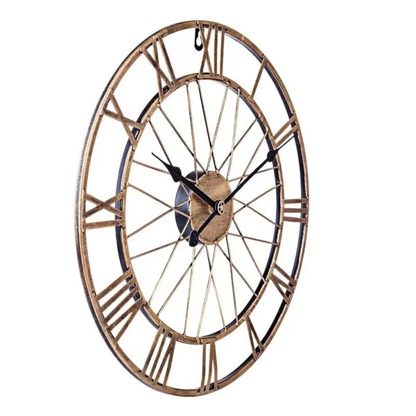 Horloge Industrielle Étoile Déco Indus (vue 8)