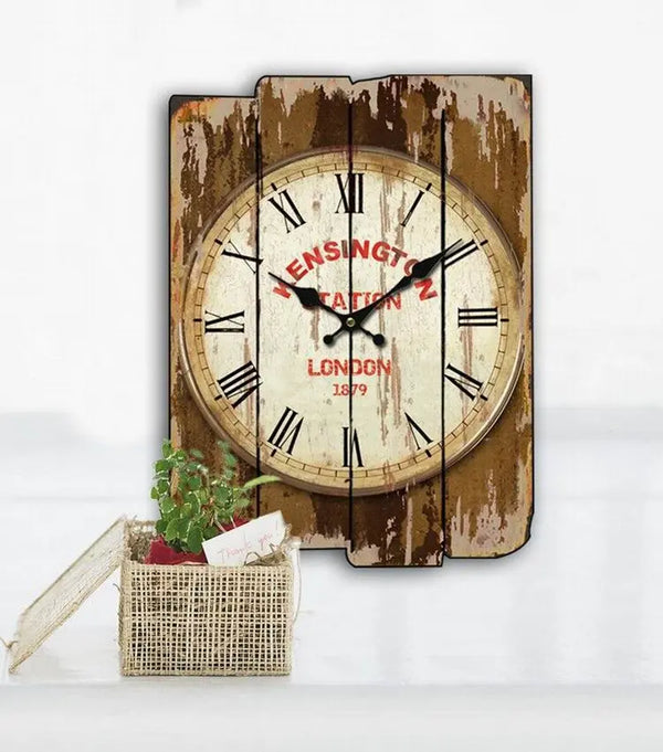 Horloge Industrielle Antiquité Paris Déco Indus (vue 9)