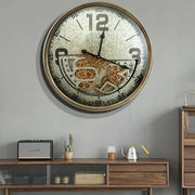 Horloge Industrielle Style Ancien