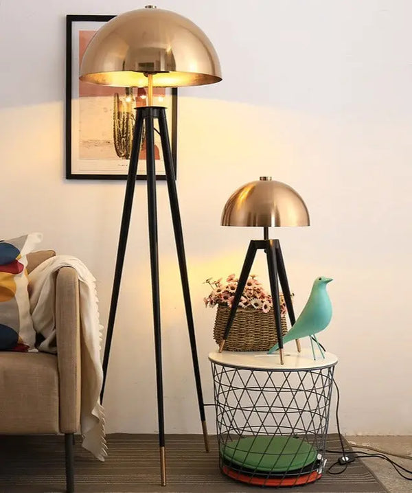Lampe Industrielle Sur Pied Moderne Déco Indus (vue 1)