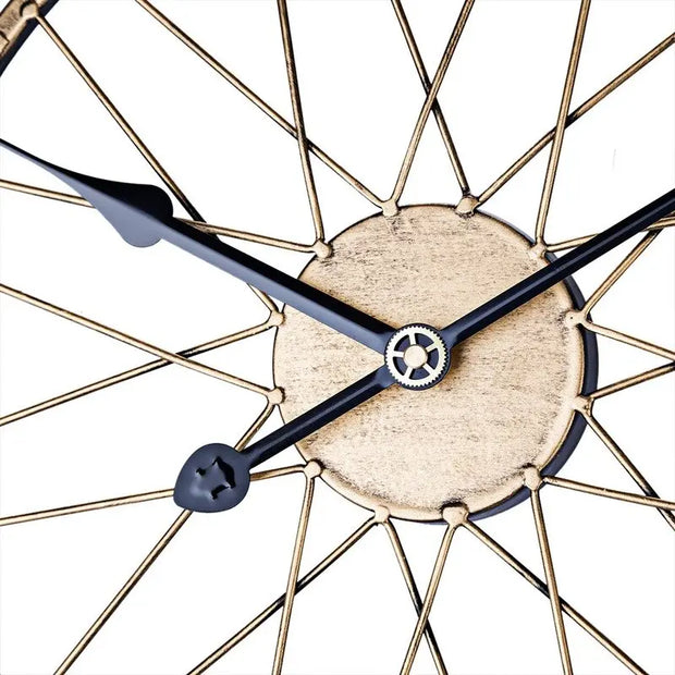 Horloge Industrielle Etoile
