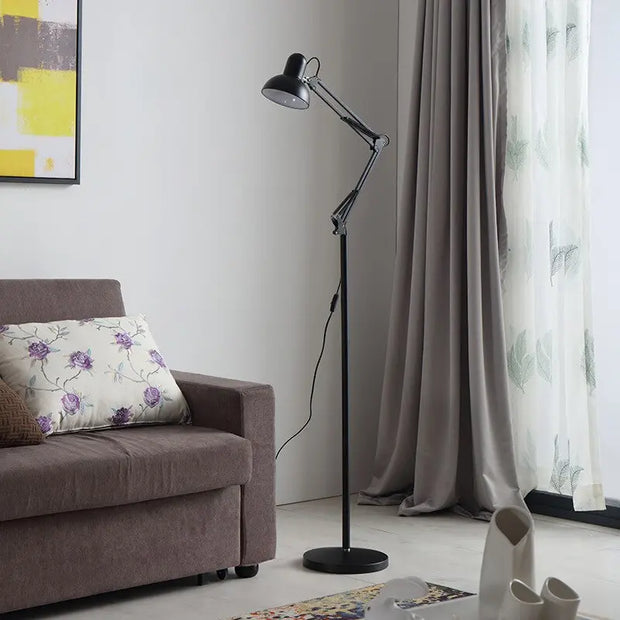 Lampe Industrielle Sur Pied Couleur
