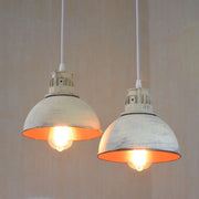 Suspension Industrielle Blanche