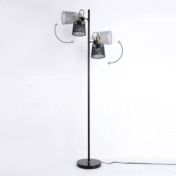 Lampe Industrielle Sur Pied Retro