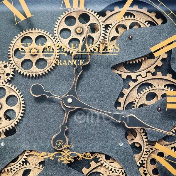 Horloge Murale Industrielle Française Déco Indus