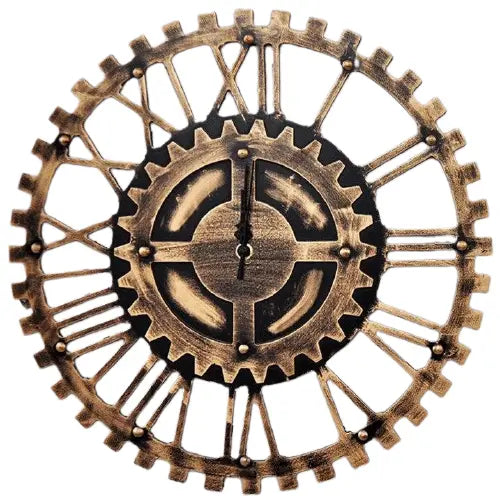 Horloge Effet Industriel Déco Indus