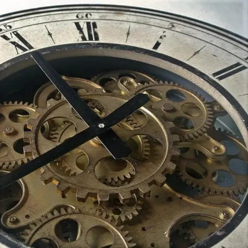Horloge Esprit Industriel