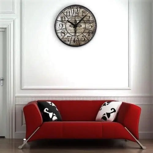 Horloge Industrielle 40cm Déco Indus (vue 1)