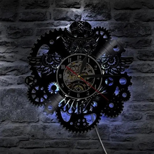 Horloge Industrielle LED